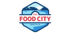 A theme logo of Bob's Food City